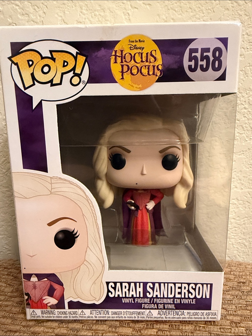 Funko Sarah Sanderson Vinyl Figure - Purple, Red, Blonde